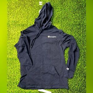 Champion Navy Blue Medium thin hoodie. Lightweight